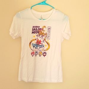 Teepublic Sailor Meow Shirt